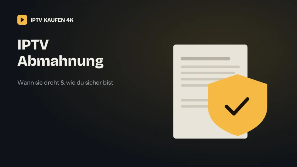 IPTV Abmahnung vermeiden und IPTV sicher nutzen