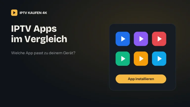 IPTV App auf Smart TV und Smartphone installieren