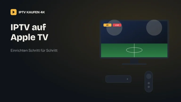 IPTV auf Apple TV einrichten